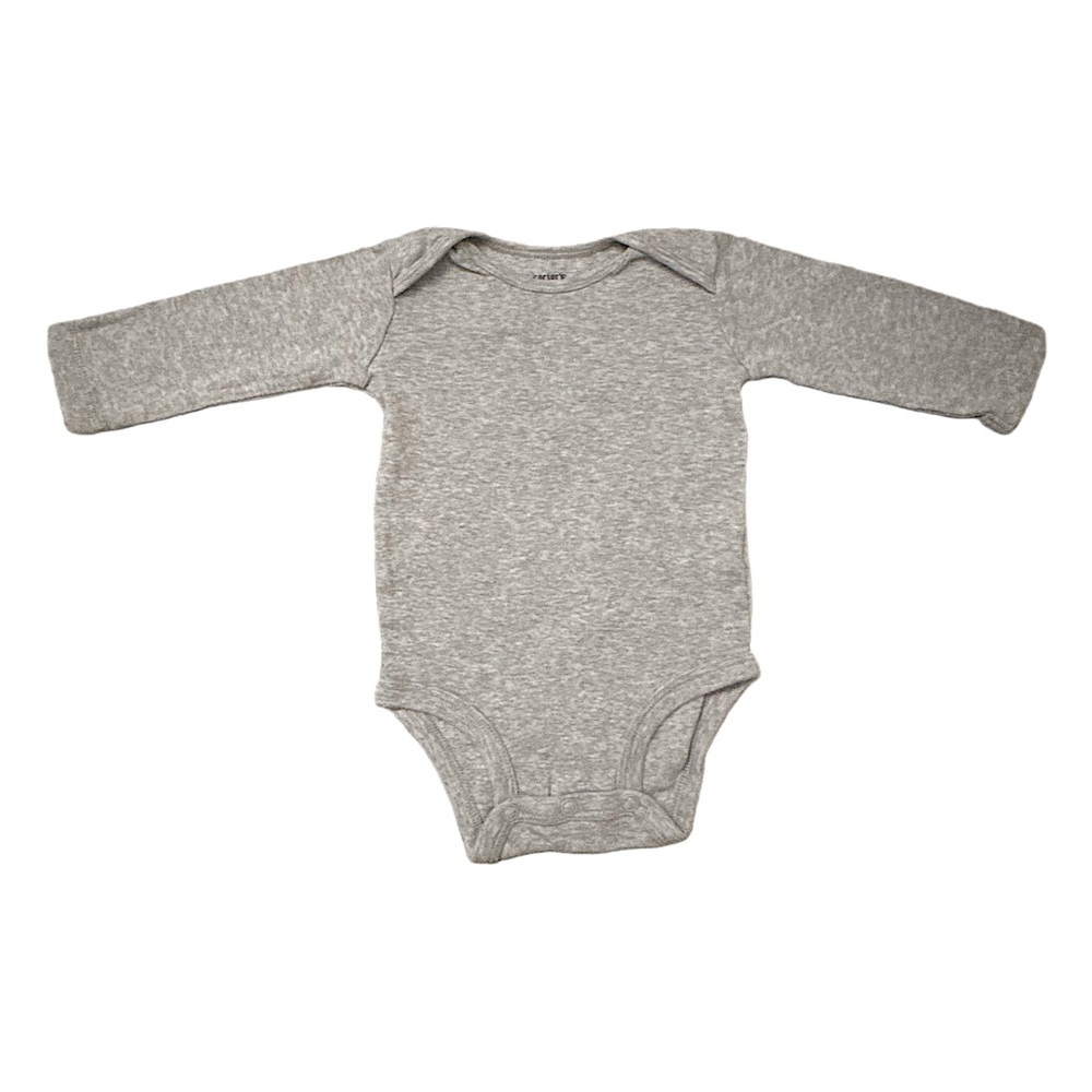 grey Carters long sleeve onesie 🩶